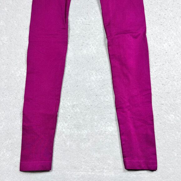 Gymshark Dry Compression Leggings Womens Size X-Small Maroon Athletic - Picture 2 of 9